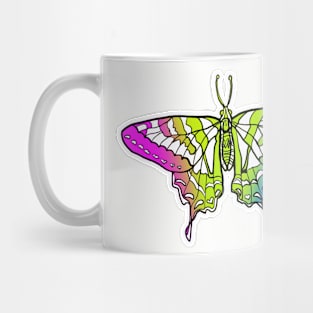 Pansexual Pride Butterfly Mug